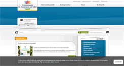 Desktop Screenshot of cc-vallet.fr
